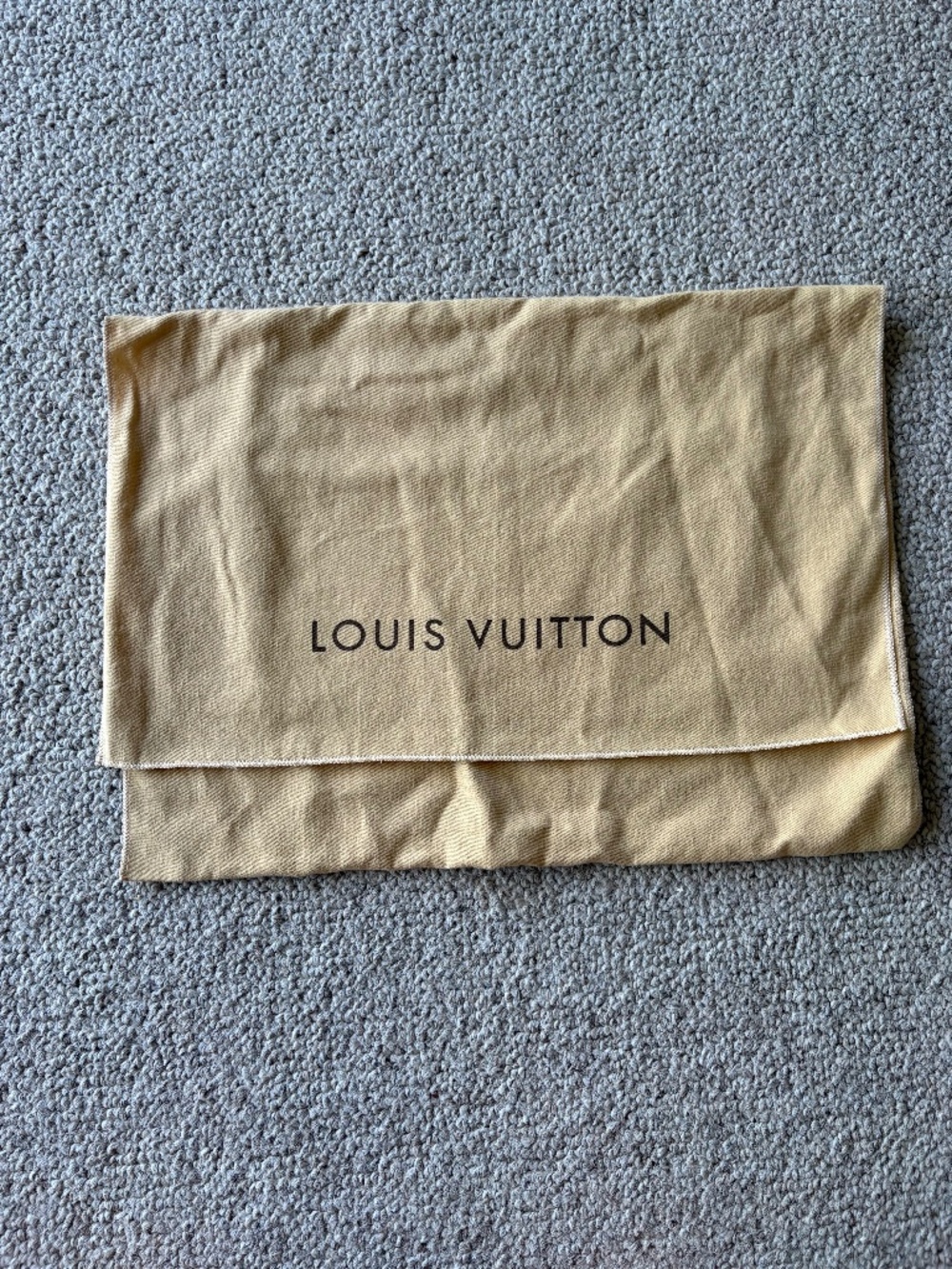 Louis Vuitton Large Dust Bag 18x13 Cotton Envelope Storage LV